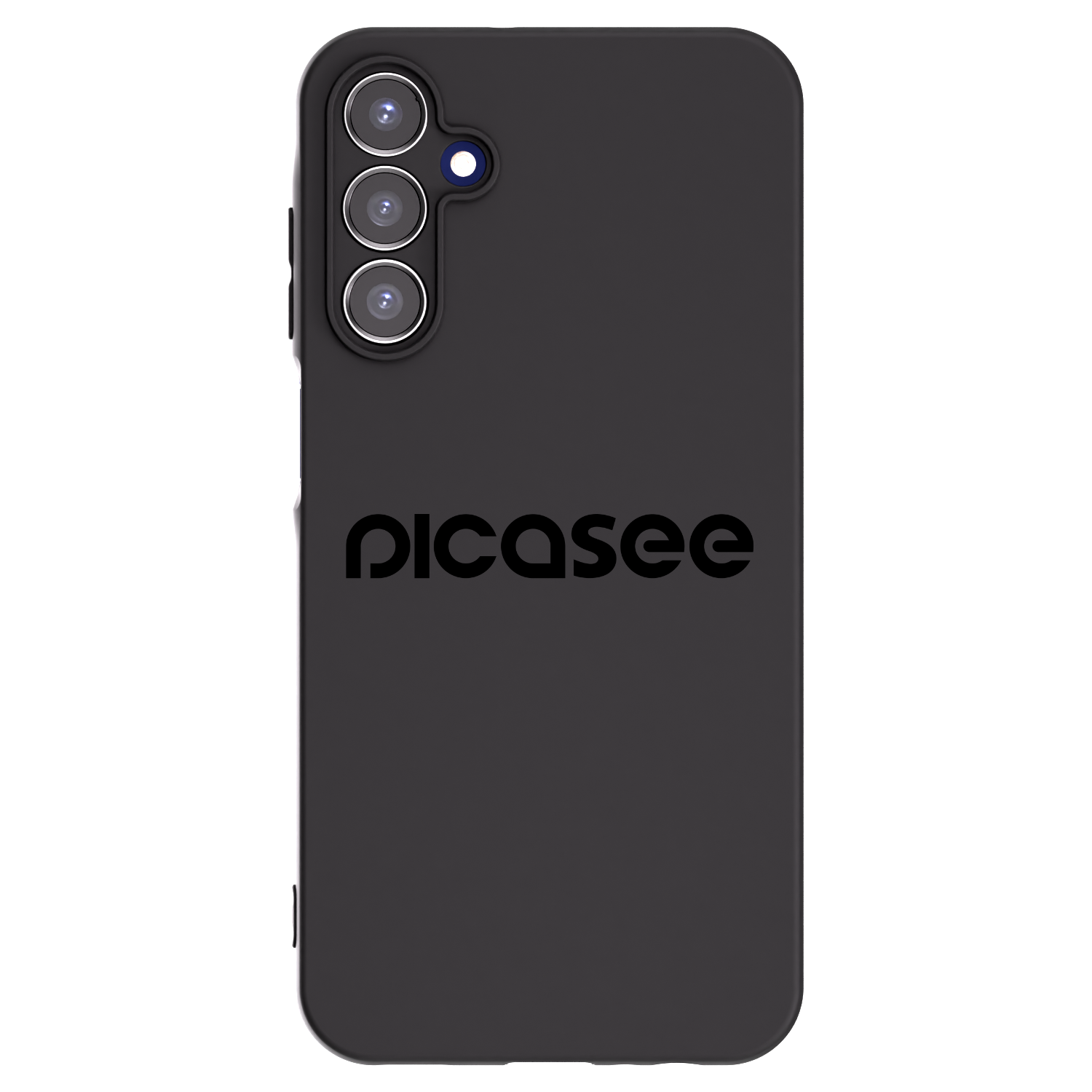 Picasee Samsung Galaxy A15 A155F 4G Hülle - Schwarzes Silikon - Picasee - new logo - black