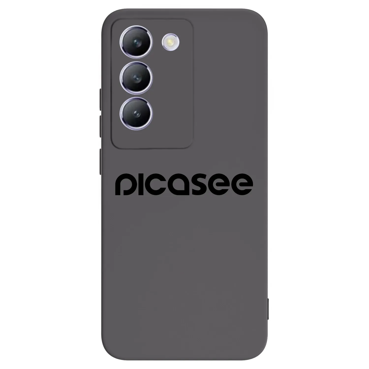 Picasee Vivo V40 SE 5G Hülle - Schwarzes Silikon - Picasee - new logo - black