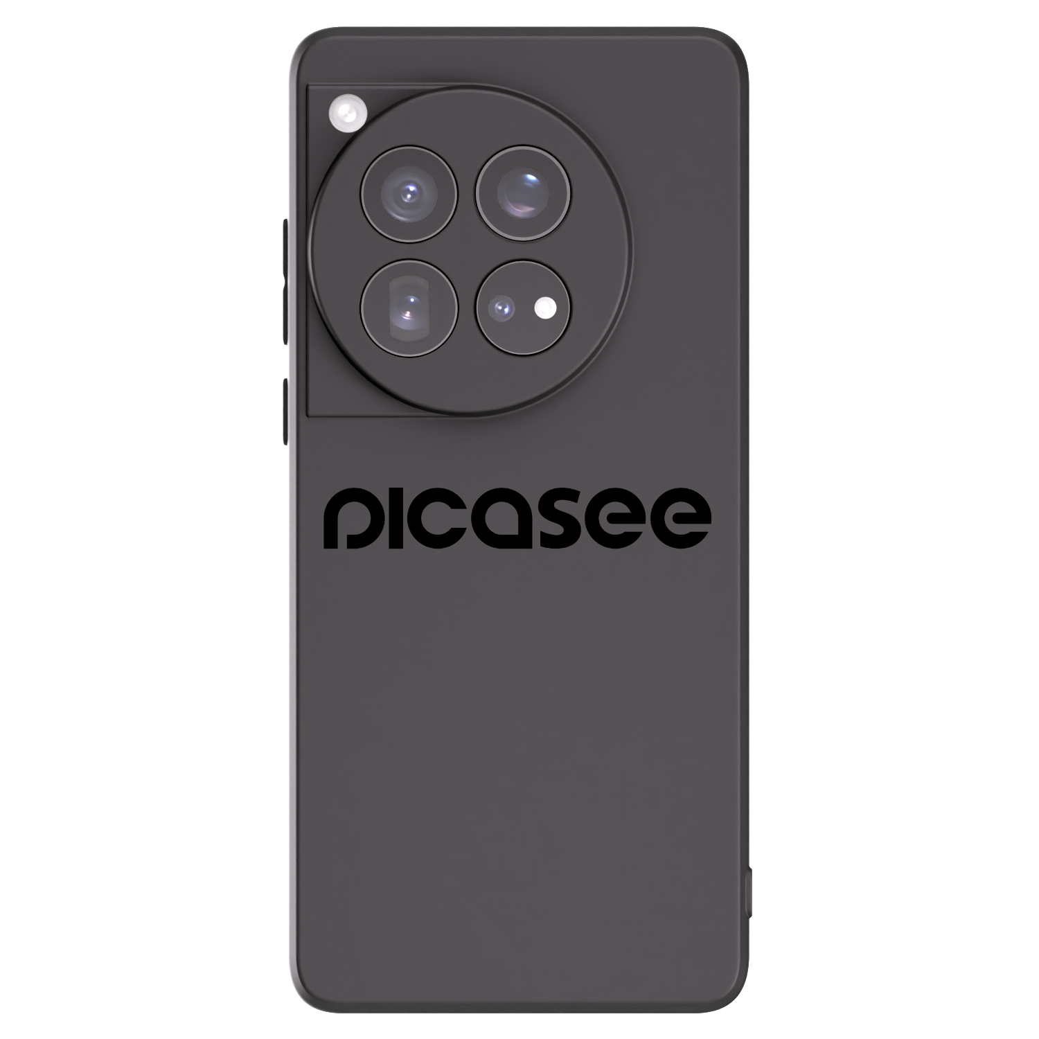 Picasee OnePlus 12 5G Hülle - Schwarzes Silikon - Picasee - new logo - black