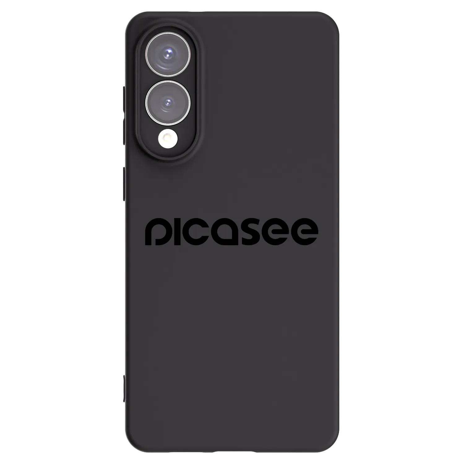 Picasee Samsung Galaxy S25 Edge 5G Hülle - Schwarzes Silikon - Picasee - new logo - black