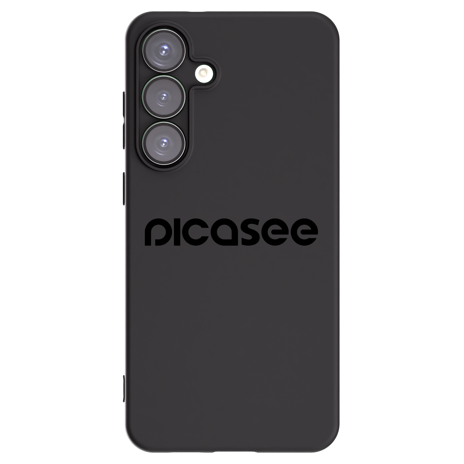 Picasee Samsung Galaxy S25+ 5G Hülle - Schwarzes Silikon - Picasee - new logo - black