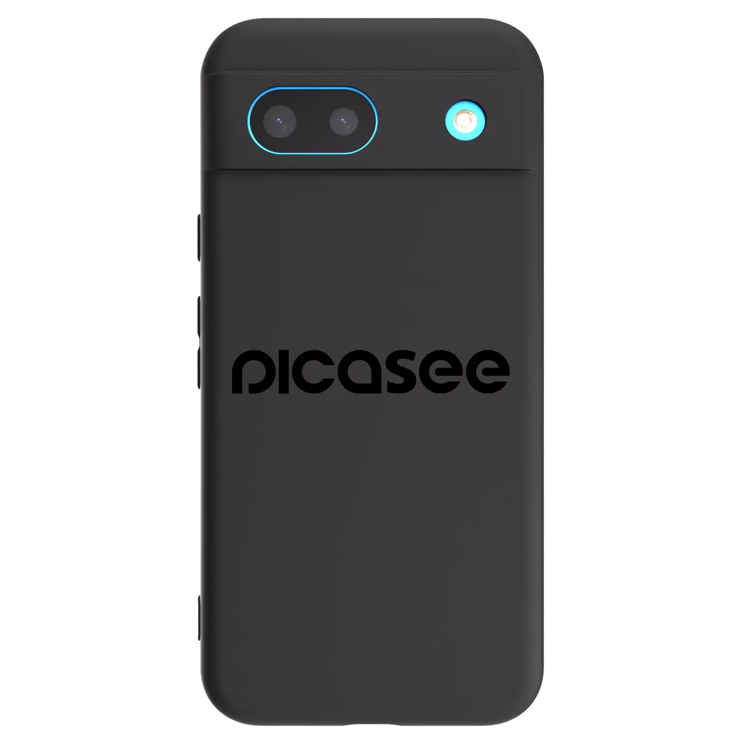Picasee Google Pixel 8 Hülle - Schwarzes Silikon - Picasee - new logo - black