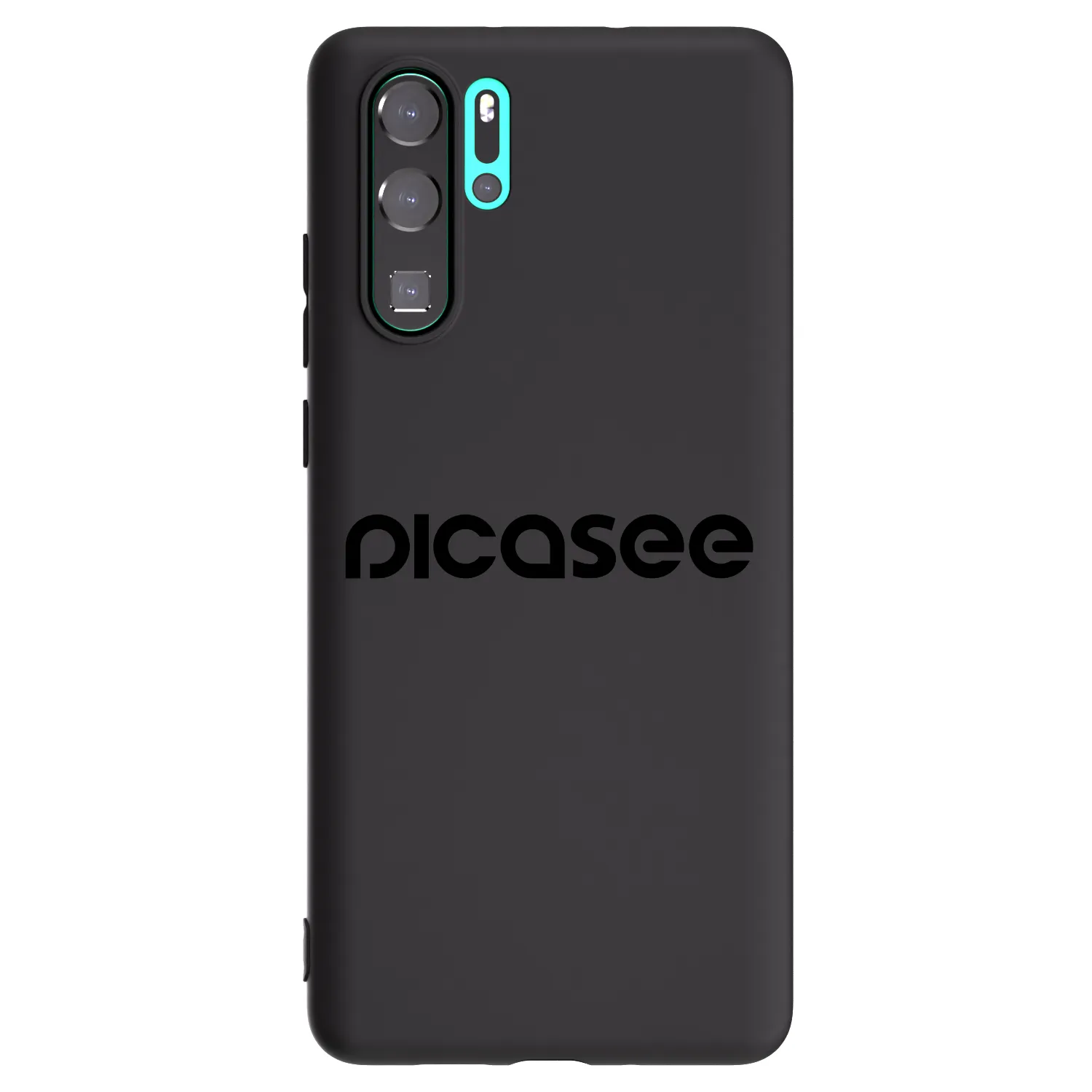 Picasee Huawei P30 Pro Hülle - Schwarzes Silikon - Picasee - new logo - black