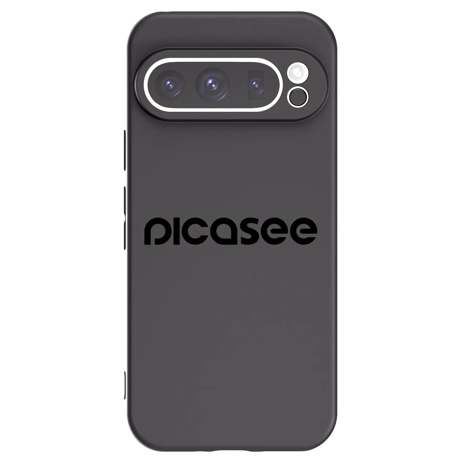 Picasee Google Pixel 9 Pro Hülle - Schwarzes Silikon - Picasee - new logo - black