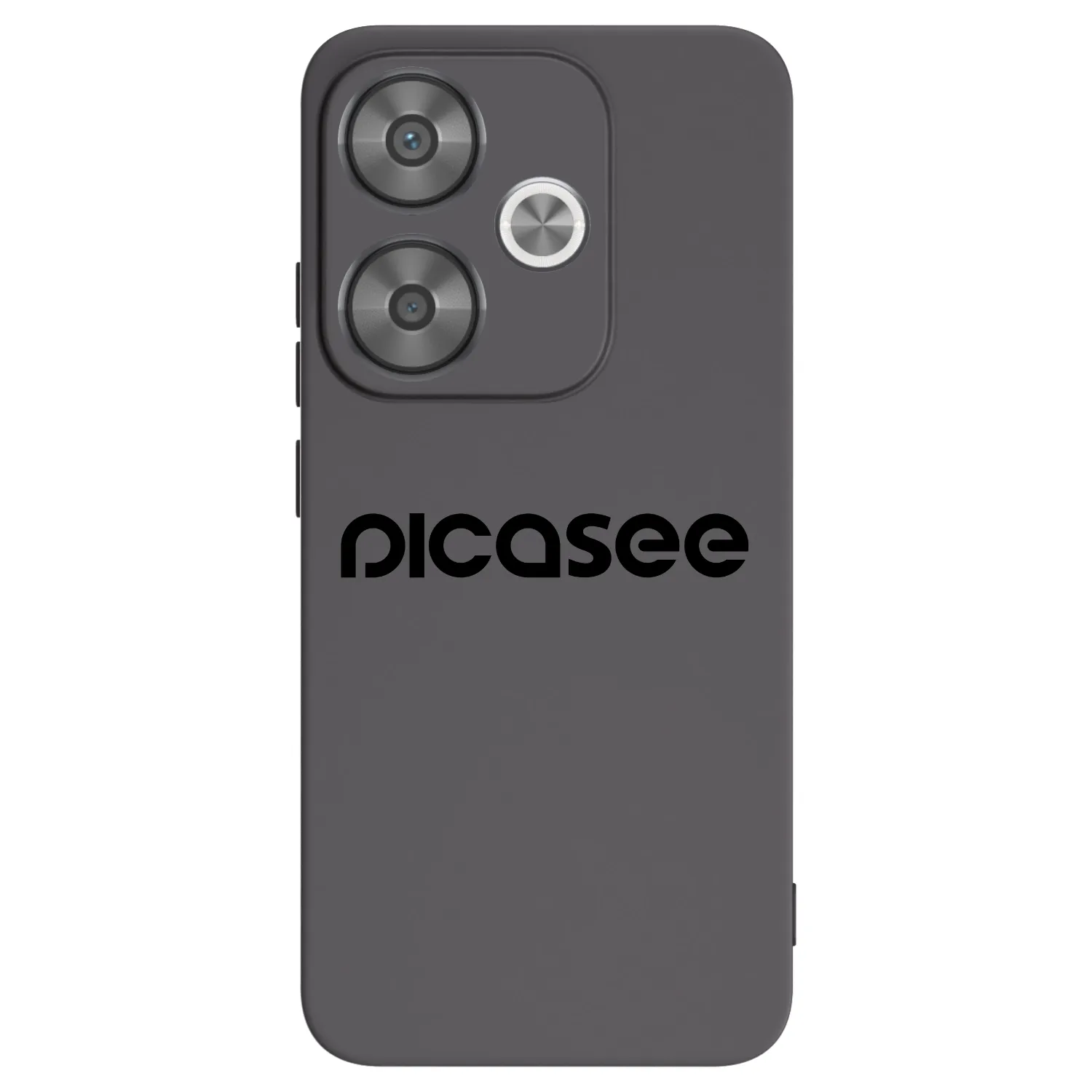 Picasee Xiaomi Poco F6 Hülle - Schwarzes Silikon - Picasee - new logo - black