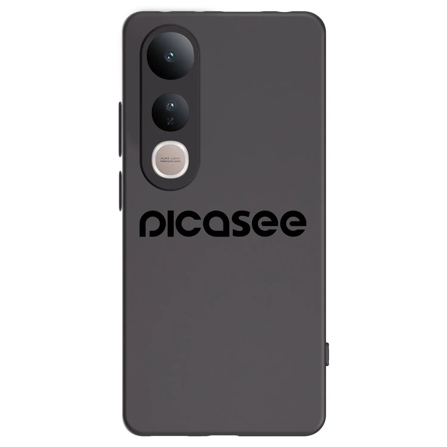 Picasee Vivo V50 Lite 5G Hülle - Schwarzes Silikon - Picasee - new logo - black