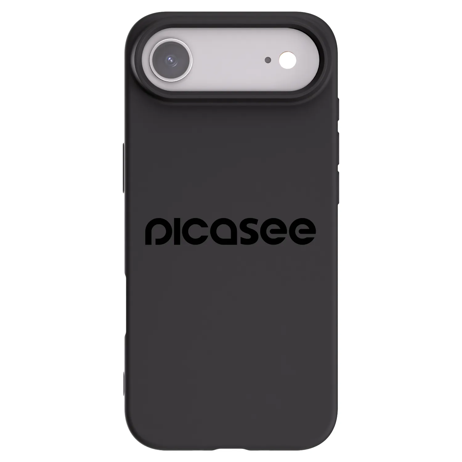 Picasee Apple iPhone Air Hülle - Schwarzes Silikon - Picasee - new logo - black