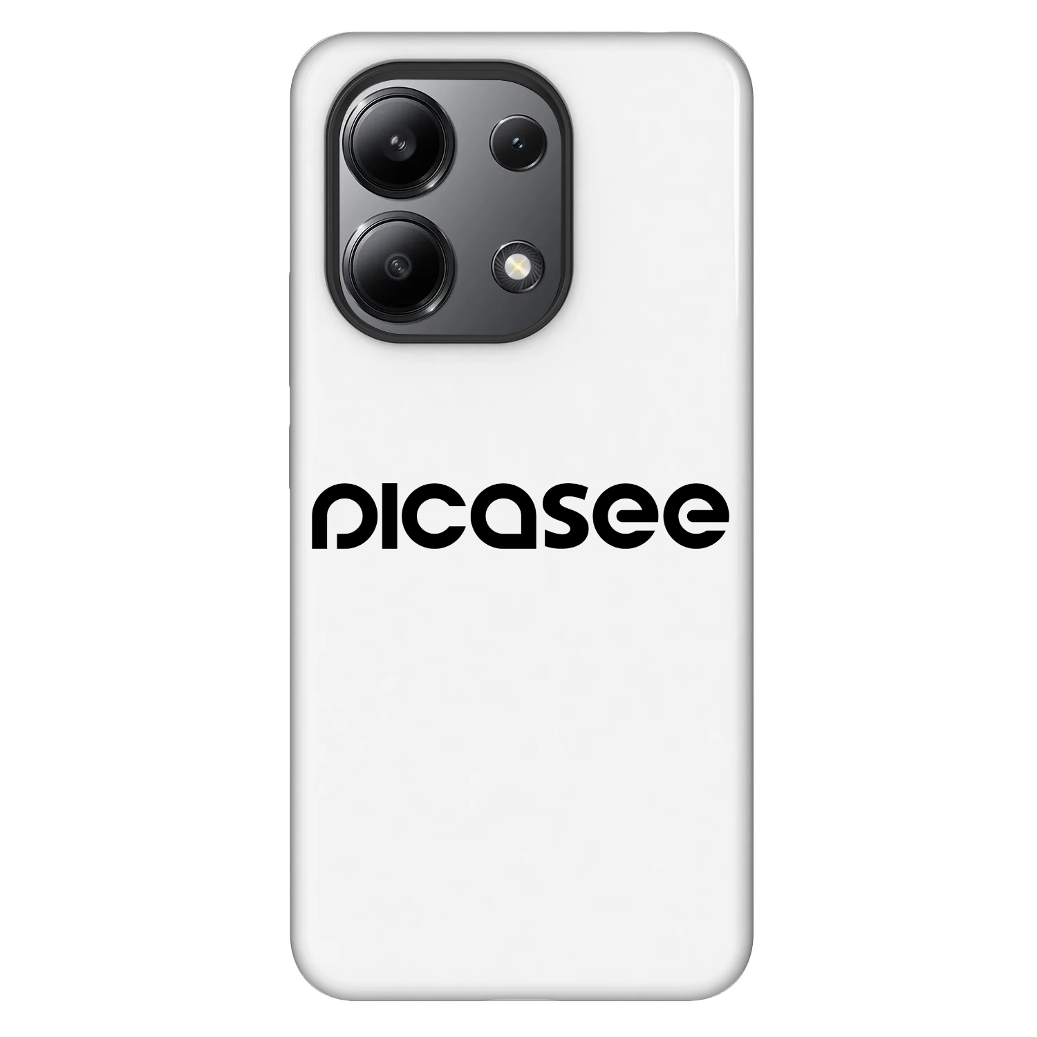 Picasee Fashion Case für Xiaomi Redmi Note 13 4G - Picasee - new logo - black