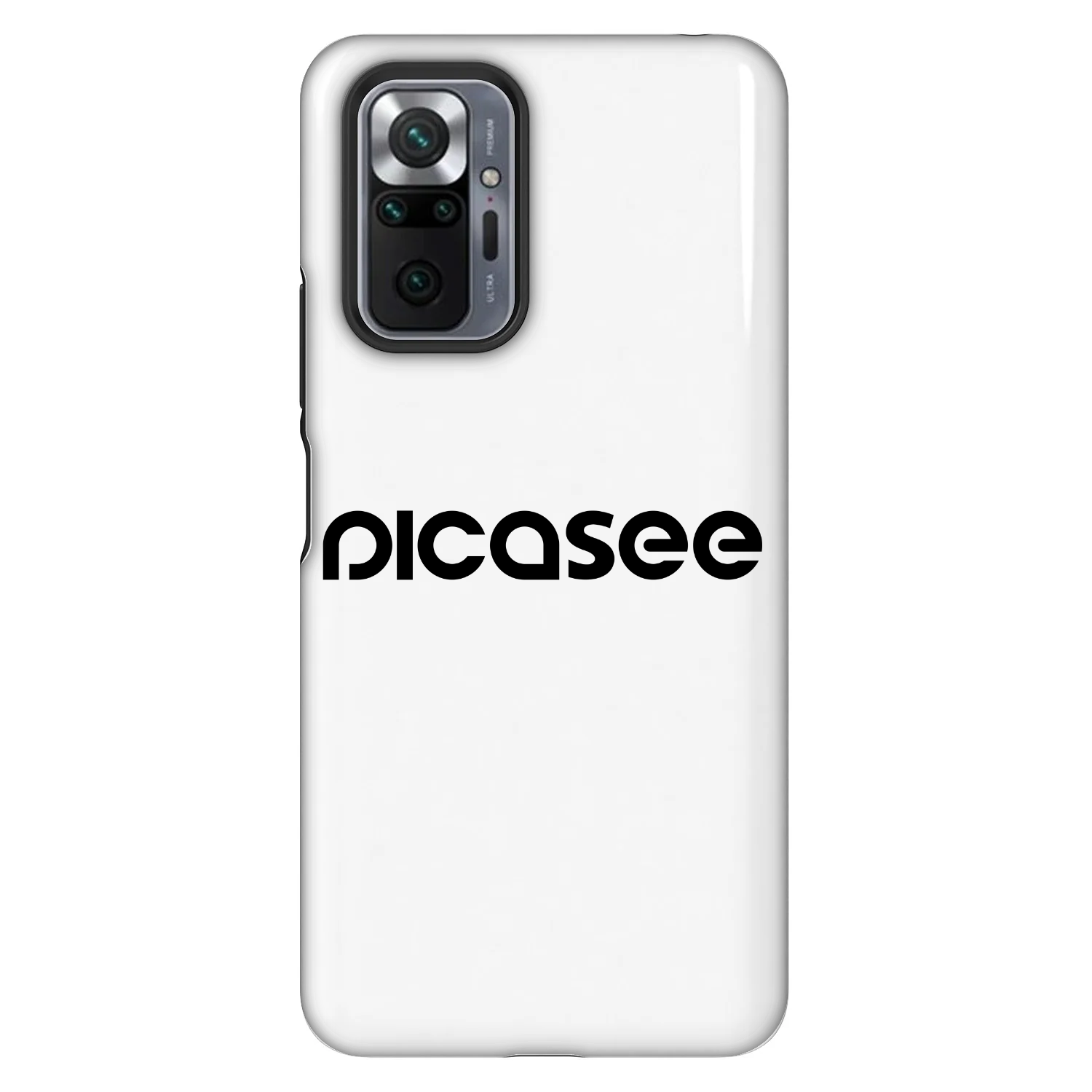 Picasee Fashion Case für Xiaomi Redmi Note 10 Pro - Picasee - new logo - black