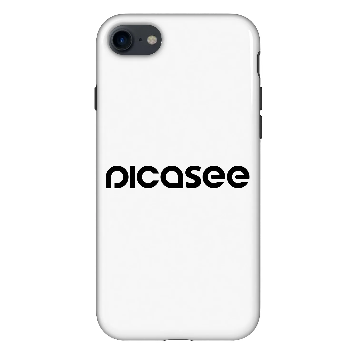 Picasee Fashion Case für Apple iPhone 8 - Picasee - new logo - black