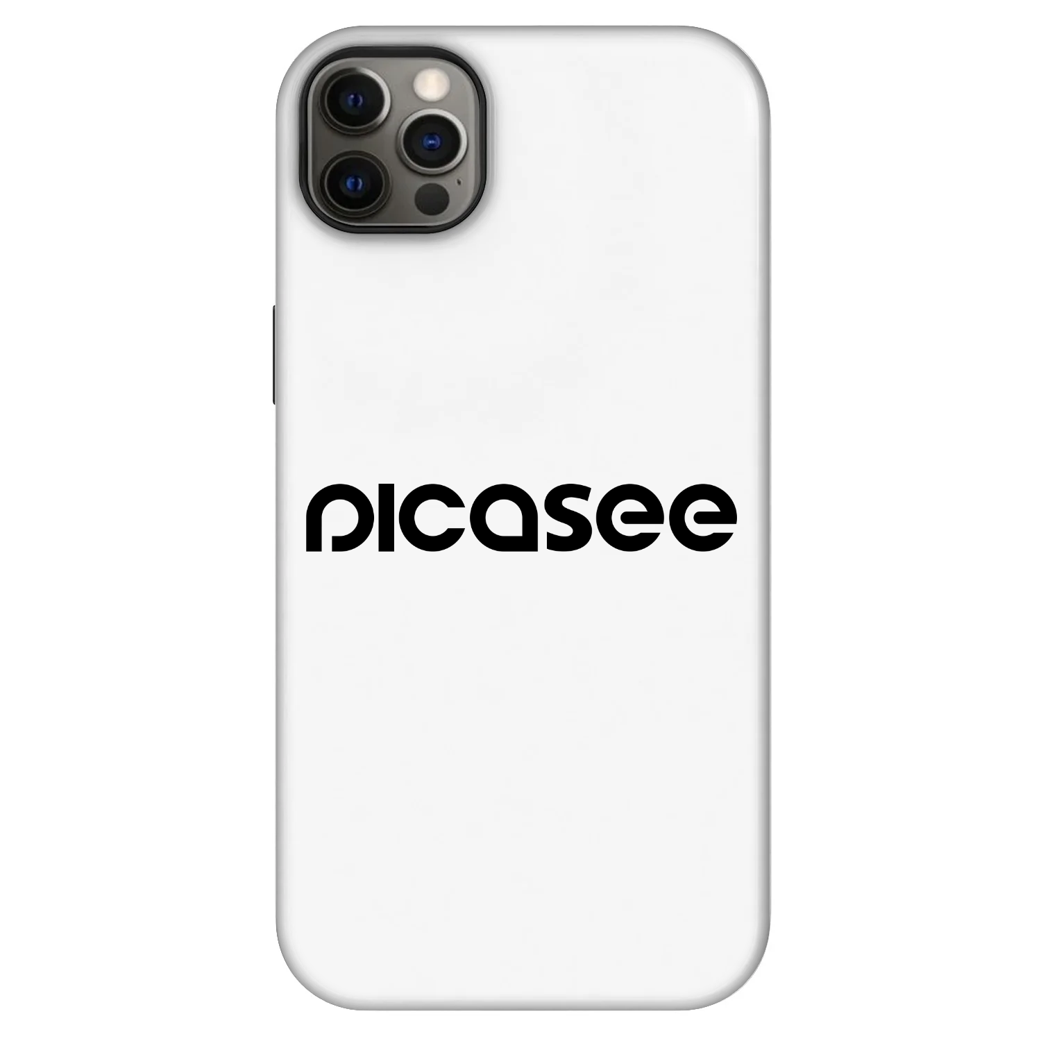 Picasee Fashion Case MagSafe für Apple iPhone 12 Pro Max - Picasee - new logo - black