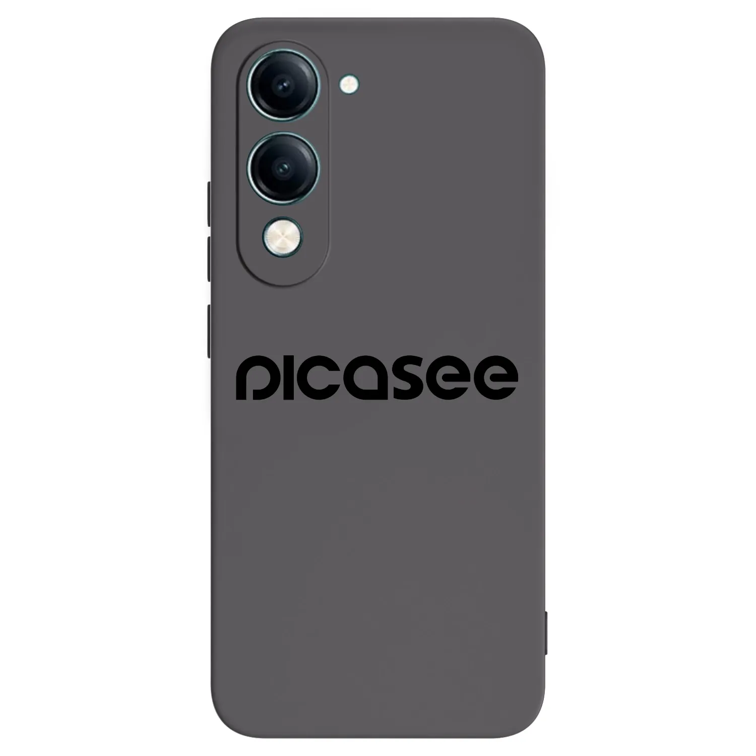 Picasee Vivo Y29s 5G Hülle - Schwarzes Silikon - Picasee - new logo - black