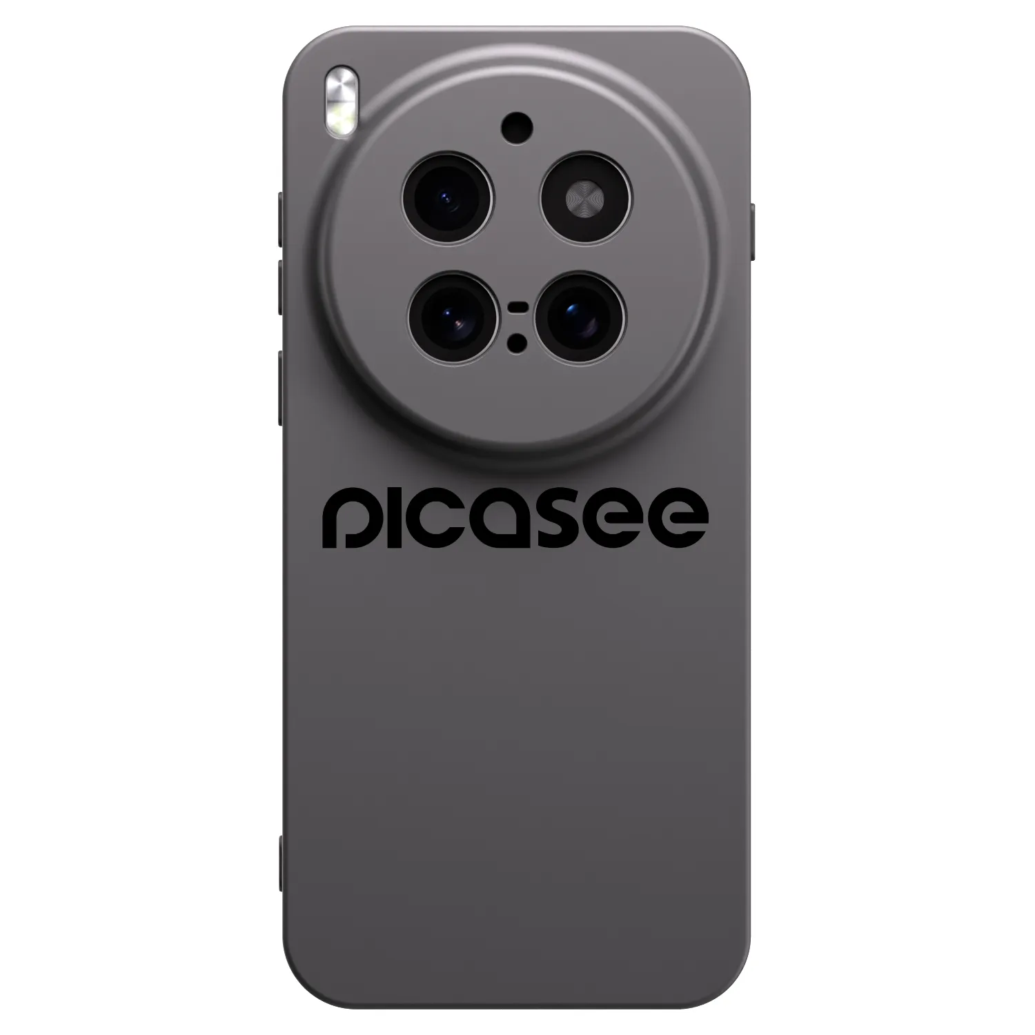 Picasee Vivo X300 Pro Hülle - Schwarzes Silikon - Picasee - new logo - black