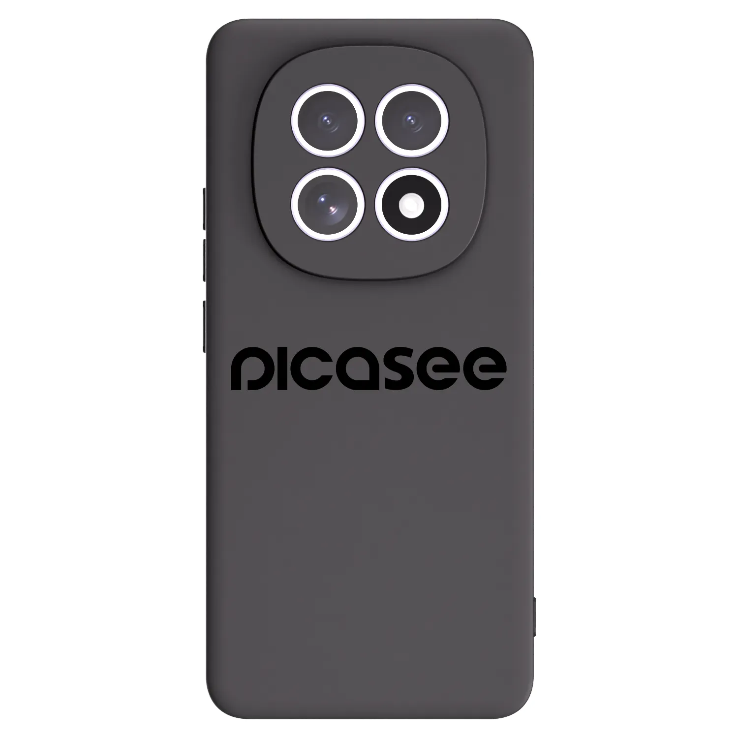 Picasee Xiaomi Redmi Note 15 5G Hülle - Schwarzes Silikon - Picasee - new logo - black