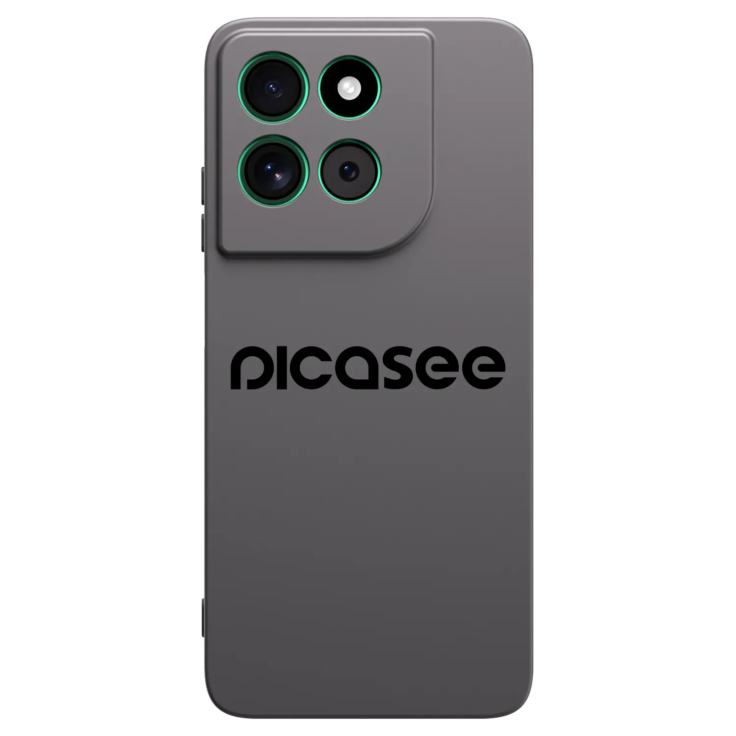 Picasee Motorola Moto G57 Power Hülle - Schwarzes Silikon - Picasee - new logo - black