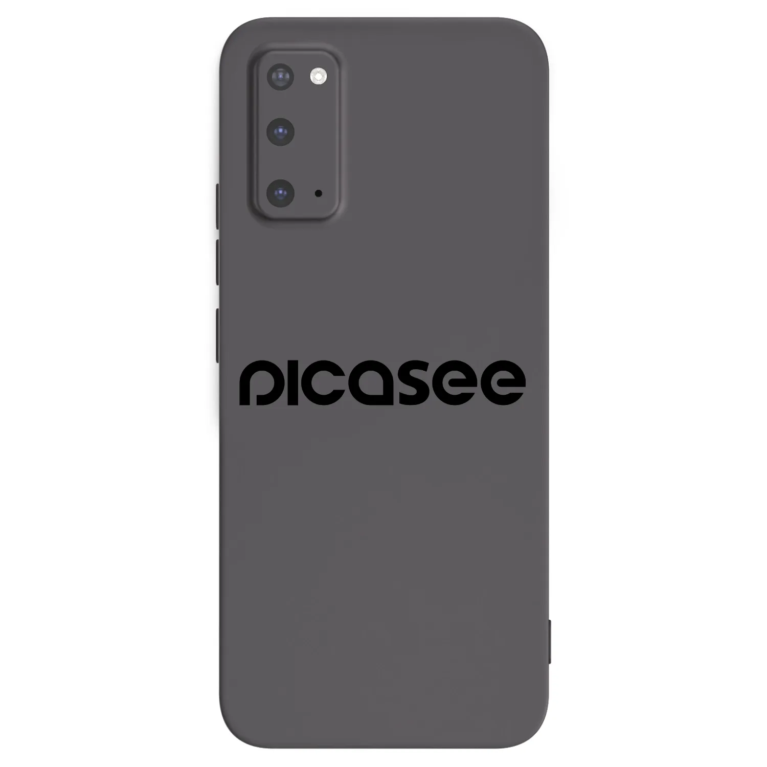 Picasee Samsung Galaxy S20 G980F Hülle - Schwarzes Silikon - Picasee - new logo - black