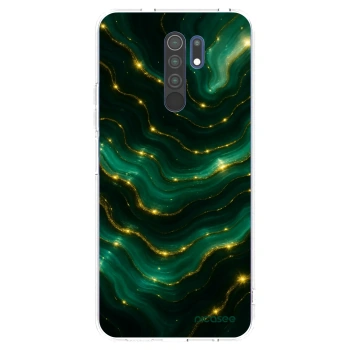 Picasee Xiaomi Redmi 9 Hülle - Transparentes Silikon - Emerald
