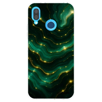 Picasee Huawei P20 Lite Hülle - Transparentes Silikon - Emerald