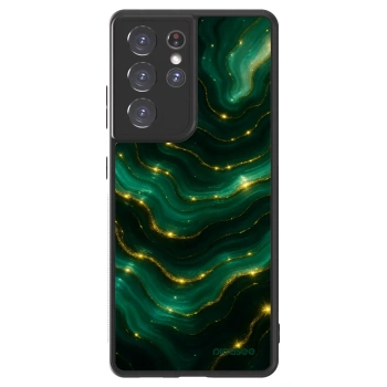 Hülle für Samsung Galaxy S21 Ultra 5G G998B - Emerald