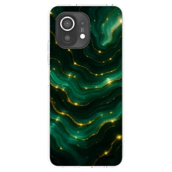 Picasee Xiaomi Mi 11 Hülle - Transparentes Silikon - Emerald