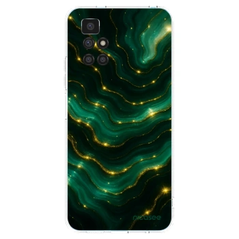 Picasee Xiaomi Redmi 10 Hülle - Transparentes Silikon - Emerald