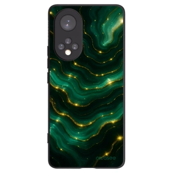Picasee Honor 50 5G Hülle - Schwarzes Silikon - Emerald