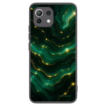 Picasee Xiaomi 11 Lite 5G NE Hülle - Schwarzes Silikon - Emerald