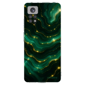 Picasee Xiaomi Redmi Note 11 Hülle - Transparentes Silikon - Emerald