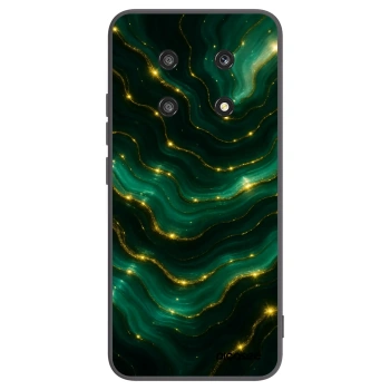 Picasee Honor Magic4 Lite 5G Hülle - Schwarzes Silikon - Emerald