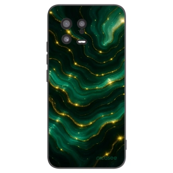 Picasee Xiaomi 13 Hülle - Schwarzes Silikon - Emerald