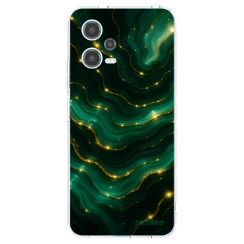 Picasee Xiaomi Redmi Note 12 5G Hülle - Transparentes Silikon - Emerald