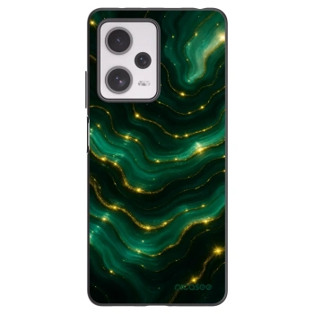 Picasee Xiaomi Redmi Note 12 Pro+ 5G Hülle - Schwarzes Silikon - Emerald