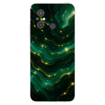 Picasee Xiaomi Redmi 12C Hülle - Transparentes Silikon - Emerald