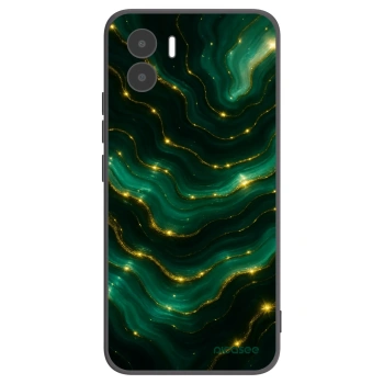 Picasee Xiaomi Redmi A2 Hülle - Schwarzes Silikon - Emerald