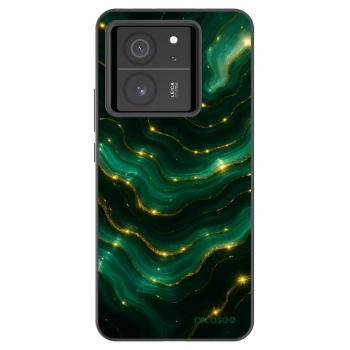 Picasee Xiaomi 13T Hülle - Schwarzes Silikon - Emerald