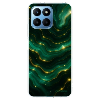 Picasee Honor 70 Lite Hülle - Transparentes Silikon - Emerald