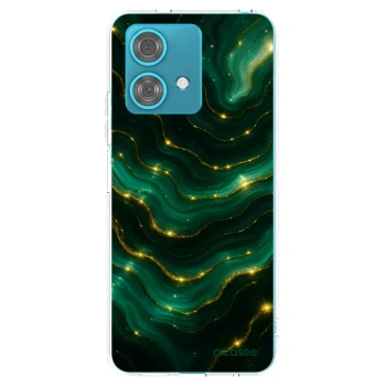 Picasee Motorola Edge 40 Neo Hülle - Transparentes Silikon - Emerald