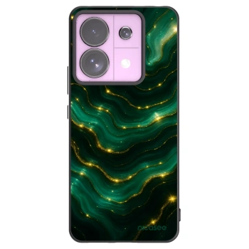 Picasee Xiaomi Redmi Note 13 Pro 5G Hülle - Schwarzes Silikon - Emerald