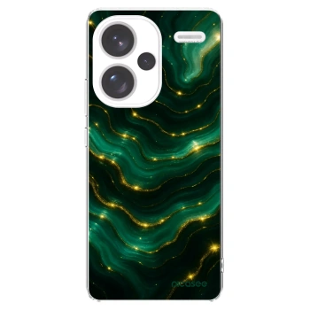 Picasee Xiaomi Redmi Note 13 Pro+ 5G Hülle - Transparentes Silikon - Emerald