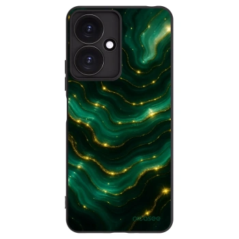 Picasee Xiaomi Redmi 13C 5G Hülle - Schwarzes Silikon - Emerald