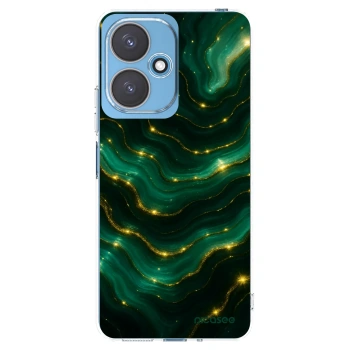 Picasee Xiaomi Redmi 13C 5G Hülle - Transparentes Silikon - Emerald