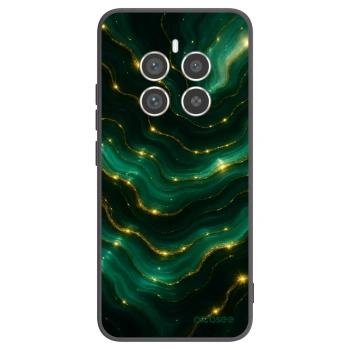 Picasee Realme 12 Pro 5G Hülle - Schwarzes Silikon - Emerald