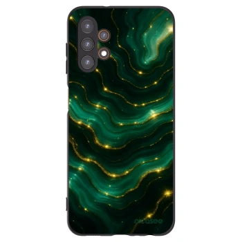 Picasee Samsung Galaxy A13 5G Hülle - Schwarzes Silikon - Emerald
