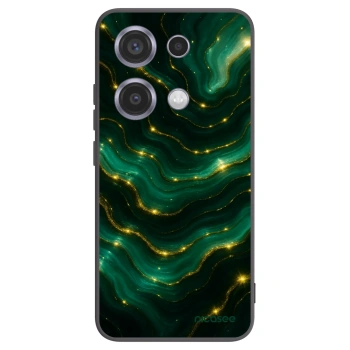 Picasee Xiaomi Redmi Note 14S Hülle - Schwarzes Silikon - Emerald