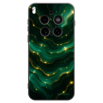 Picasee Vivo X300 Pro Hülle - Schwarzes Silikon - Emerald