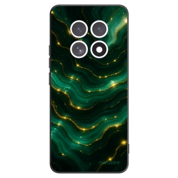 Picasee Xiaomi Redmi Note 15 5G Hülle - Schwarzes Silikon - Emerald