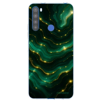 Picasee Xiaomi Redmi Note 8T Hülle - Transparentes Silikon - Emerald