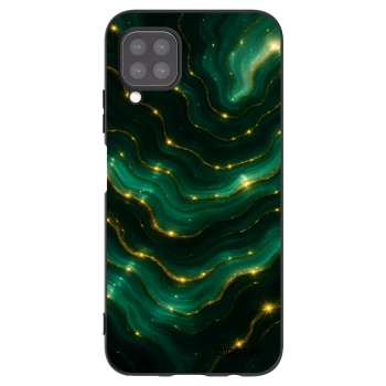 Picasee Huawei P40 Lite Hülle - Schwarzes Silikon - Emerald