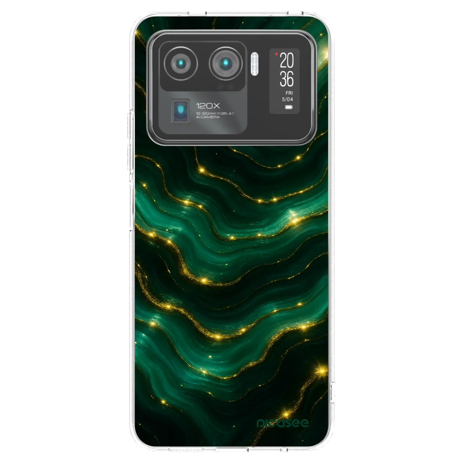 Picasee Xiaomi Mi 11 Ultra Hülle - Transparentes Silikon - Emerald