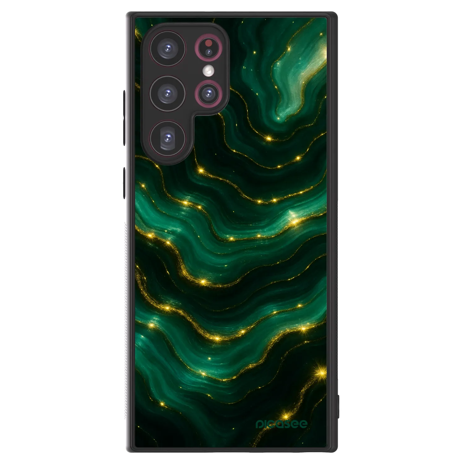 Picasee ULTIMATE CASE für Samsung Galaxy S22 Ultra 5G - Emerald